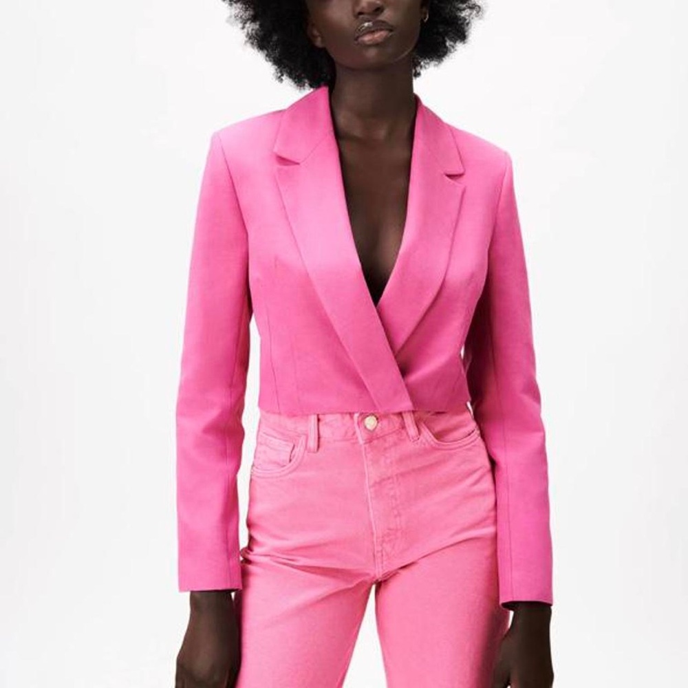 Zara Cropped Blazer